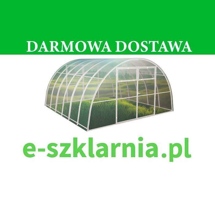 Szklarnia z poliwęglanu Tunel  4x2-12m profile 20x40 POLIWĘGLAN 4-8mm