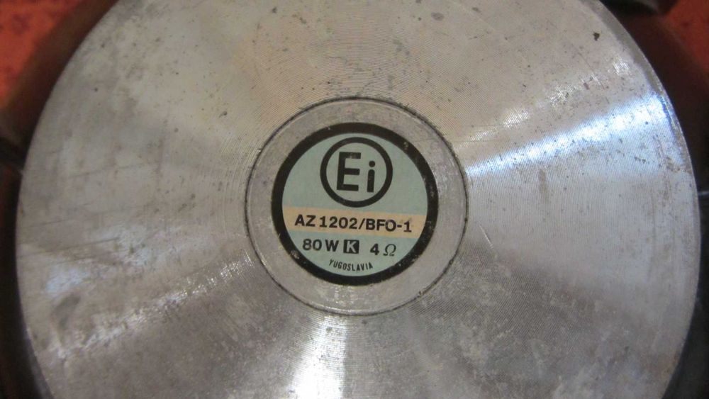 Динаміки НЧ 12" 80вт югославське виробництво.