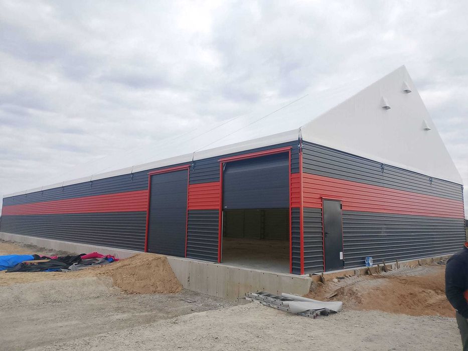 Hala namiotowa 30x15x4m, Hala magazynowa, Ujeżdżalnia dla koni