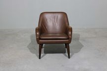 Poltrona vintage em couro
