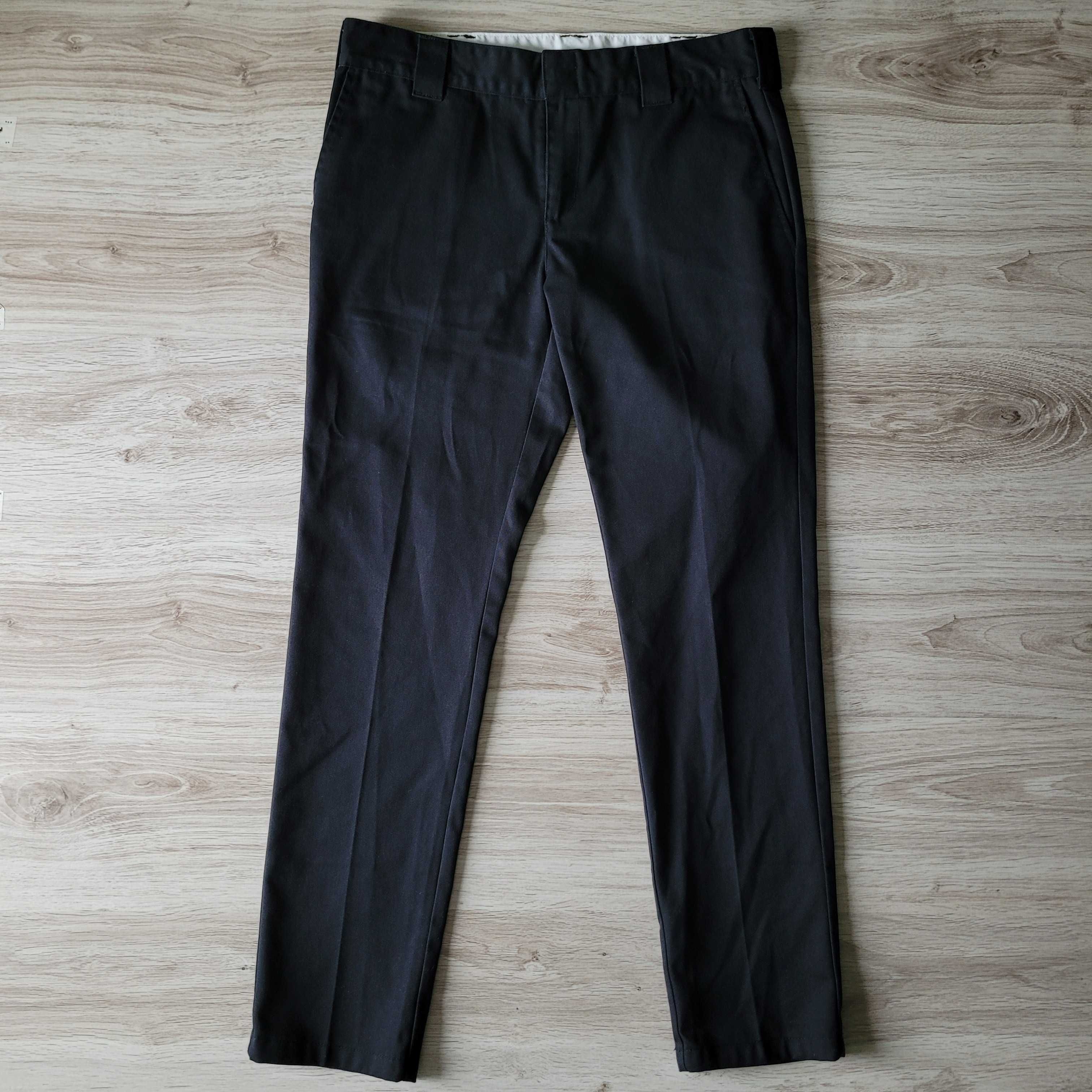 Dickies розмір L або W33 L32 Slim fit чоловічі робочі штани чорні