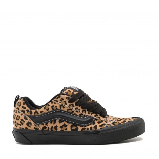 Кеди Vans Knu Skool Leopard Black Леопард