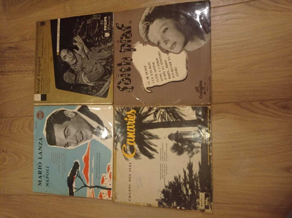 Discos vinil de fado, tradicionais, Amália Rodrigues, musica francesa