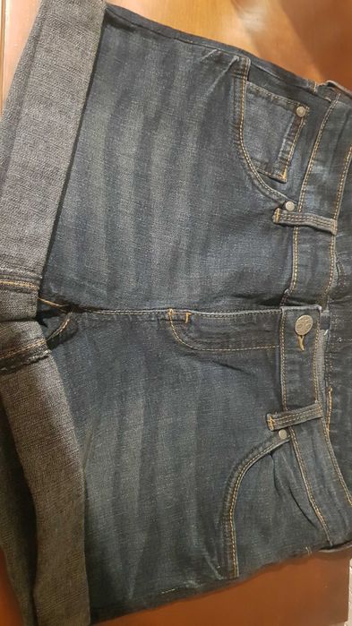 Calções de ganga 2 peças tamanho XL