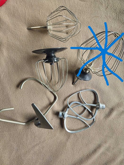 Mikser planetarny - mieszadła