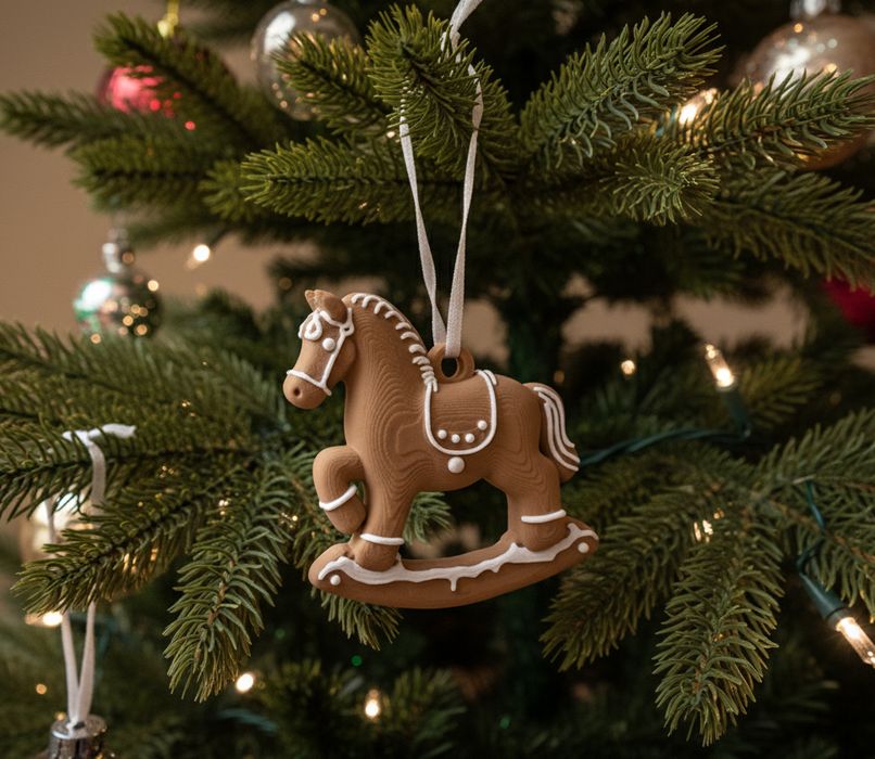 Пряничний Коник / Новорічна Іграшка 2026/ опт