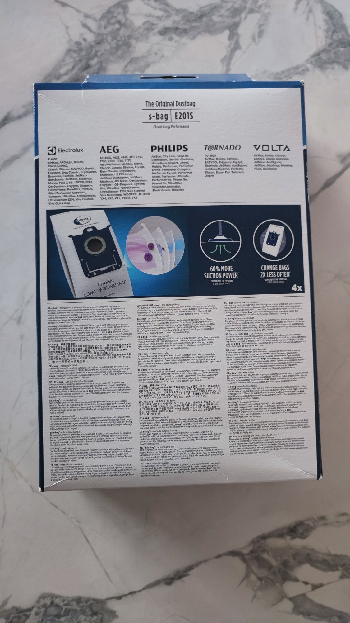 Worki do odkurzacza Electrolux s-bag