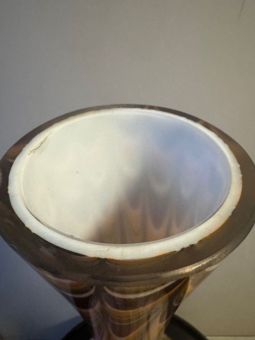 Wysoki wazon szklany 80cm