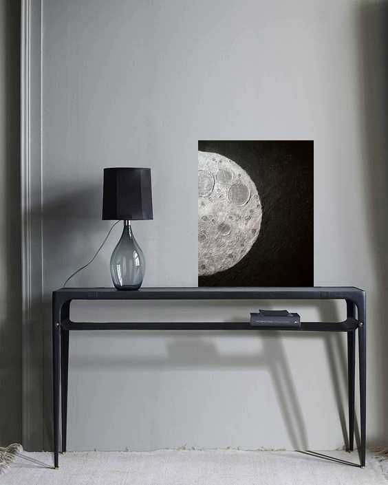 Интерьерная картина "Луна" 50х40см.