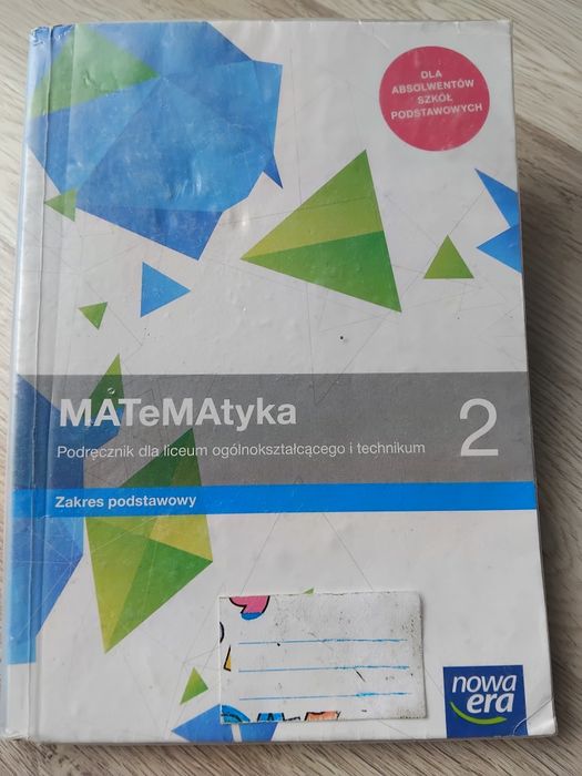 Podręcznik matematyka 2 ksiąka