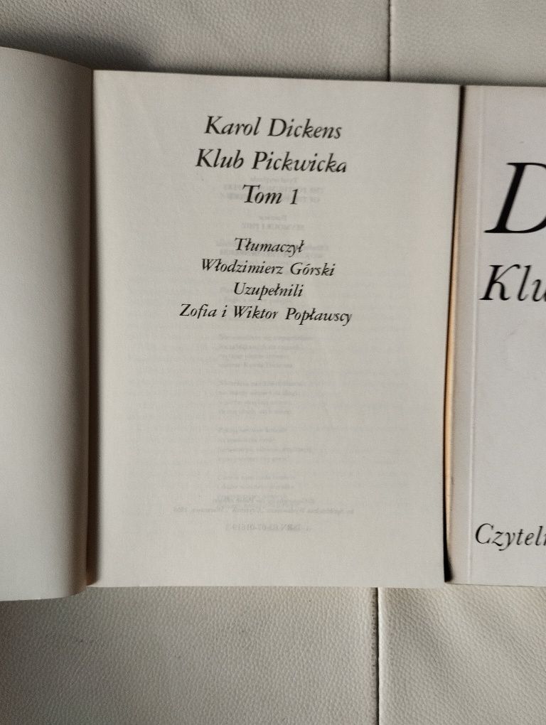 Dickens klub Pickwicka