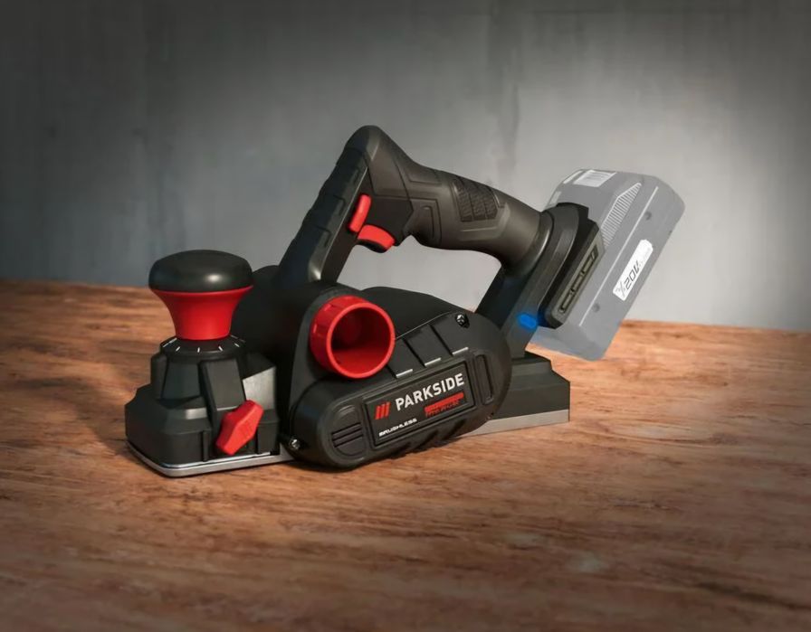 Plaina recarregável 20 V parkside performance