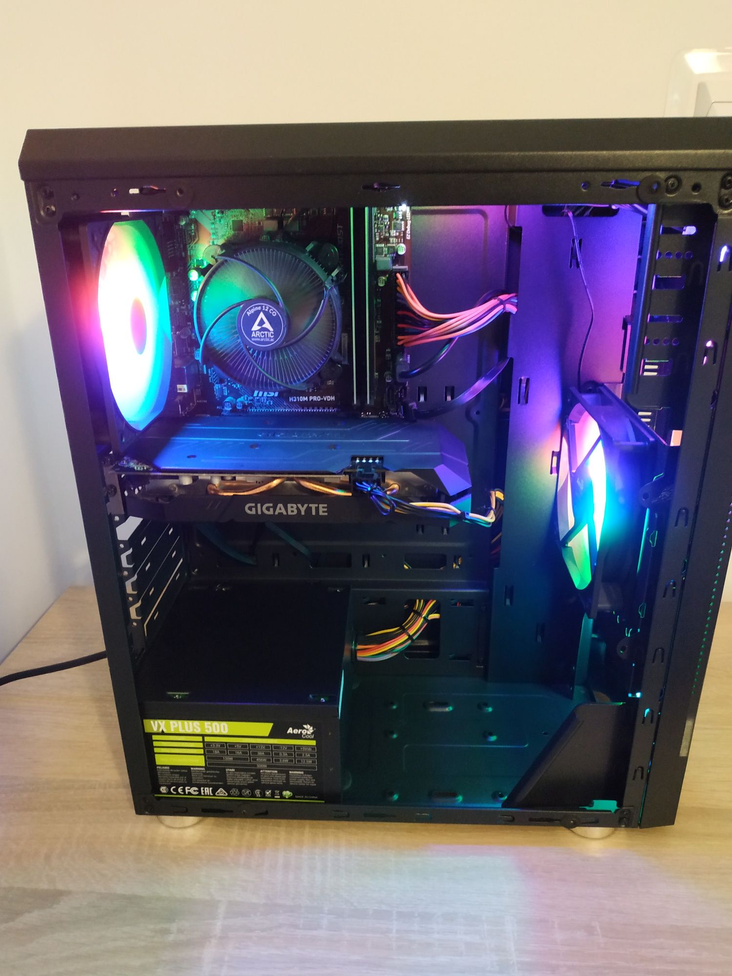 Komputer do gier i5-9400F/RTX 2060 6GB GDDR6/16 GB RAM DDR4/SSD