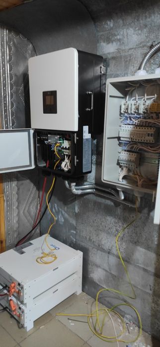 Підключення інвертора. Монтаж систем безперебійного живлення.