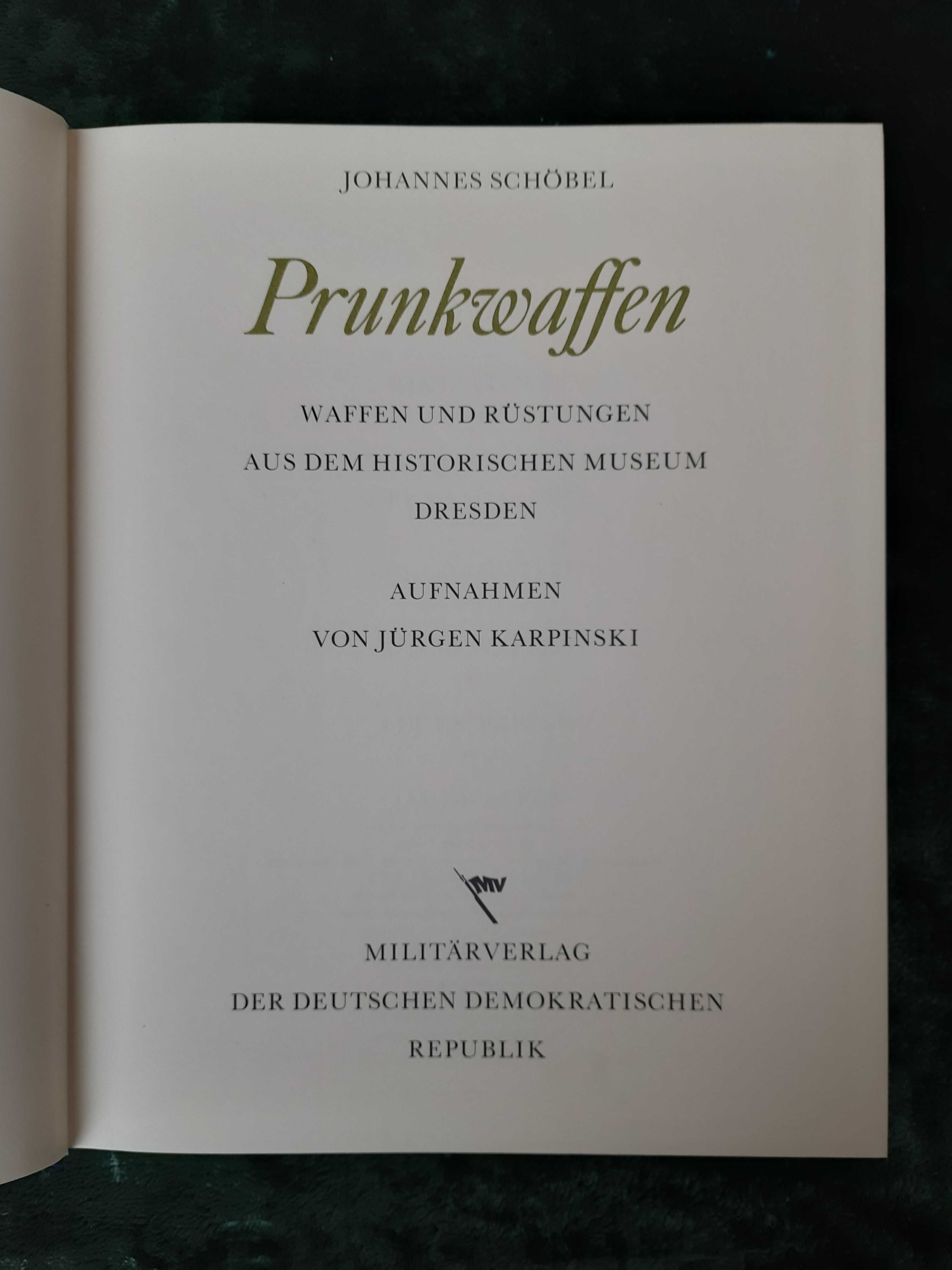 Подарочное издание "Prunk-waffen" (“Великолепное оружие»)