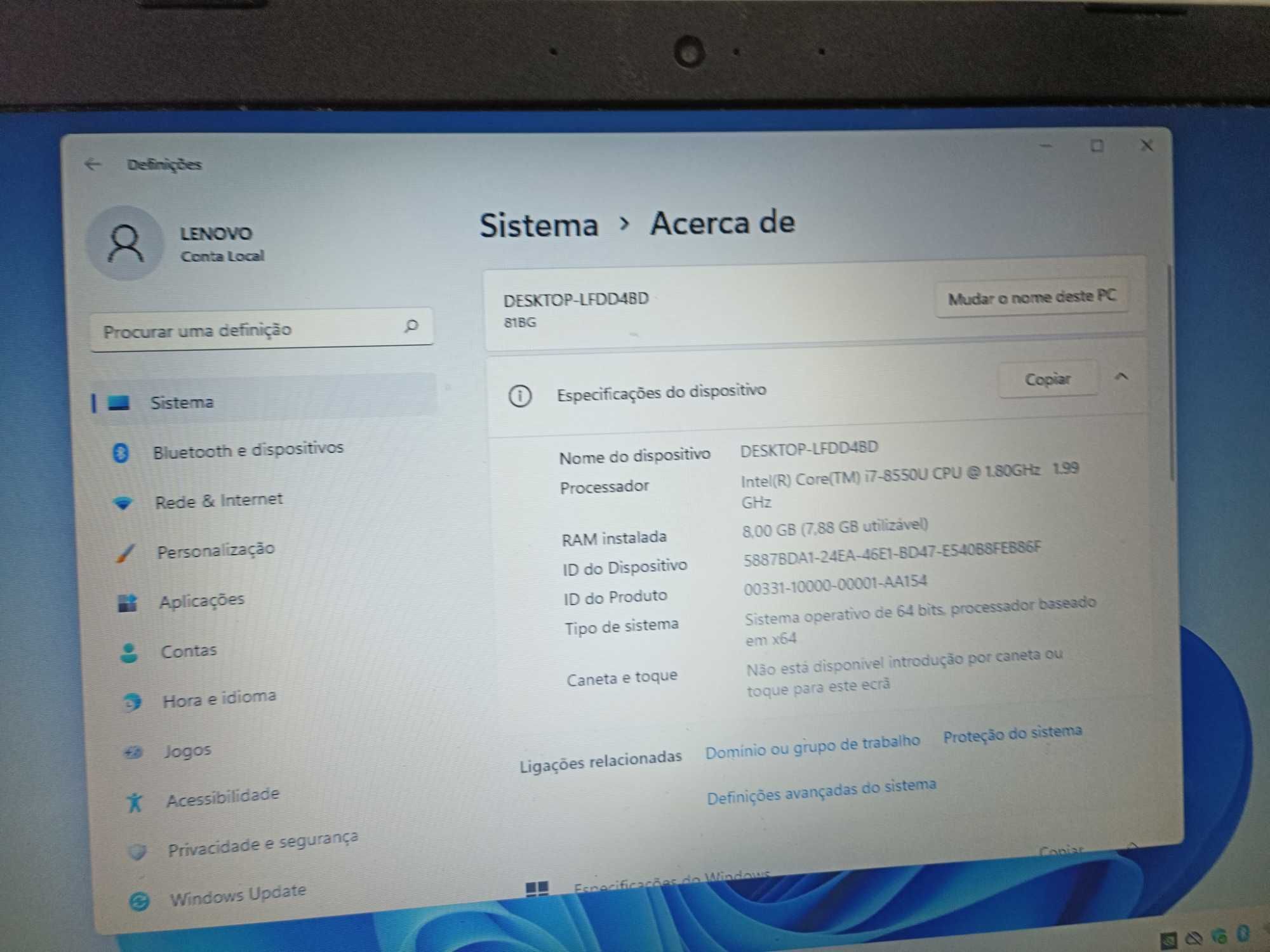 Lenovo Idealpad 320-15IKB core i7