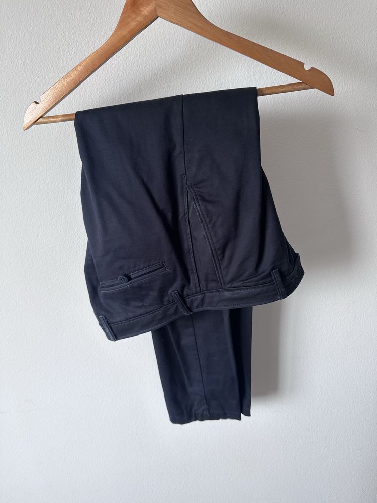 Calças chinos azul escuro Zara 38