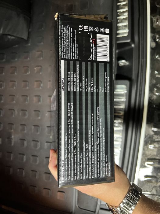 Усилитель Kicx AP 2.120AB