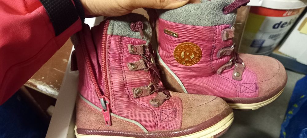 Botki Reima r. 22/23 nieprzemakalne + gratis drugie Reimy r.23