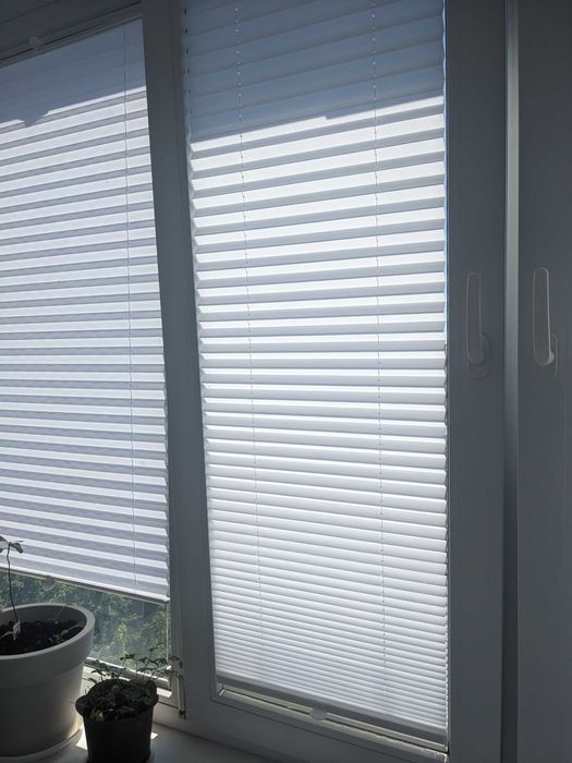 Жалюзі тканеві плісе