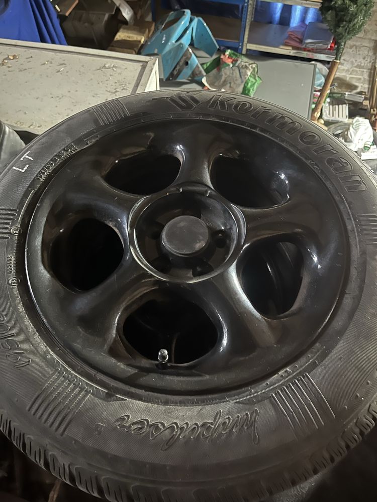 Alufelgi 15’ Opony 4x Kormoran 195/65 Rozstaw 5x100