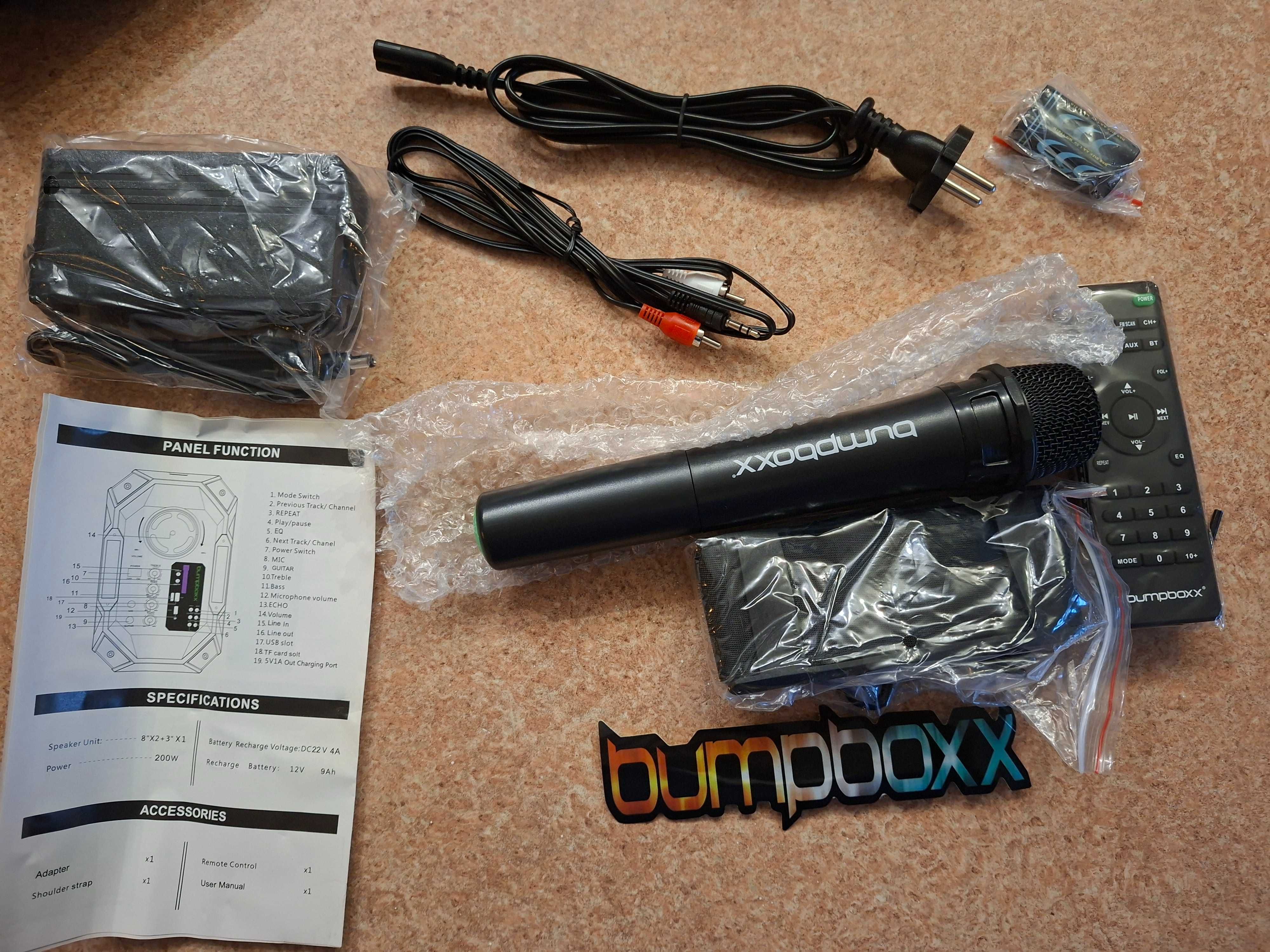 BUMPBOXX Monster GŁOŚNIK Flare 8 nowy