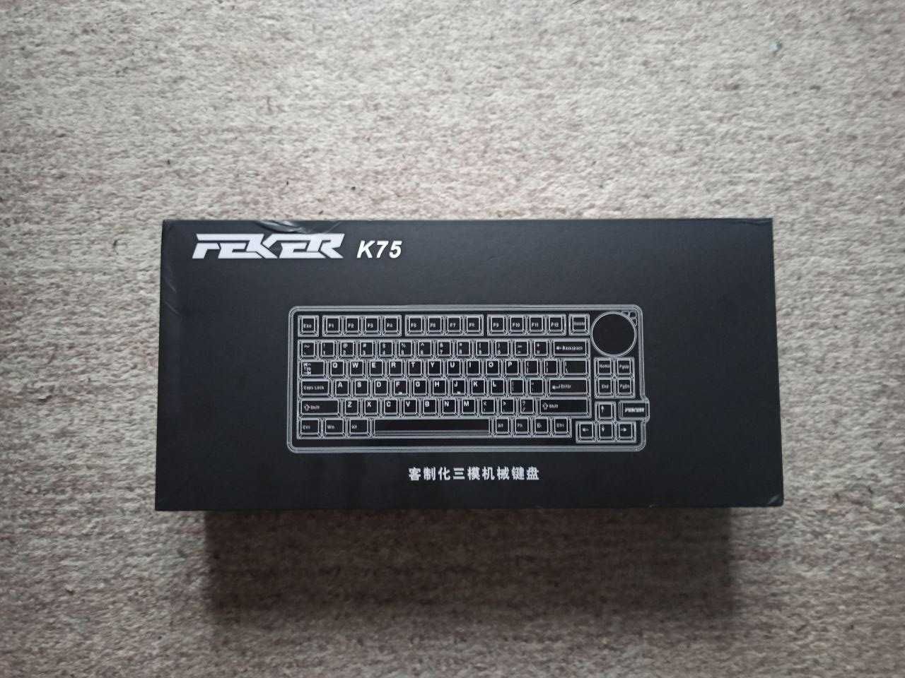Новая механическая клавиатура FEKER K75 (Logitech, HyperX, Razer)