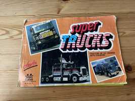 Caderneta cromos super trucks 1990 completa rara