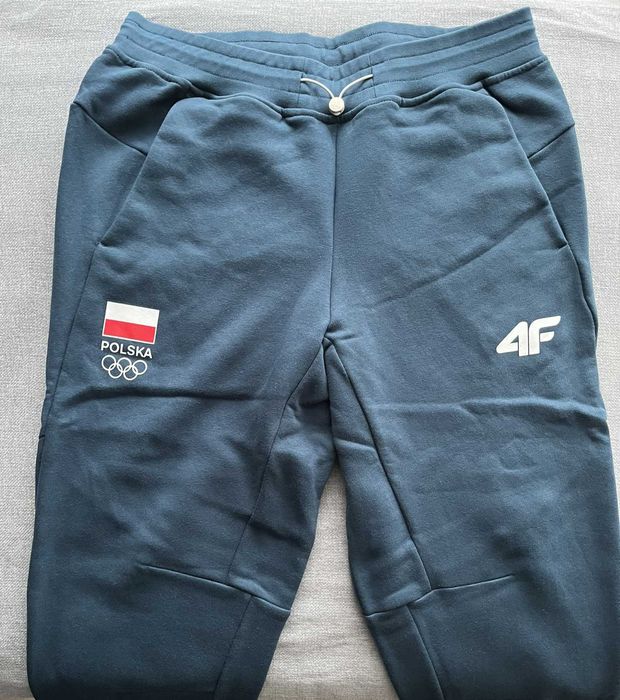 SPODNIE DRESOWE - 4F - Polska - Olimpiada - Bawełna