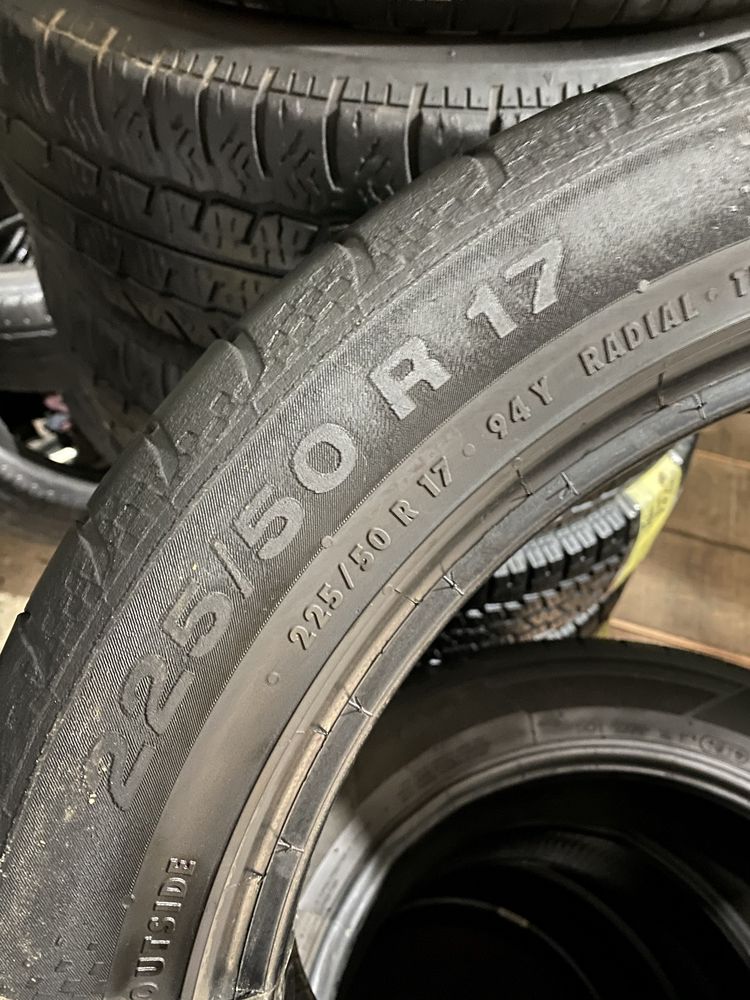 Шины 225/50 R17 летние пара  Continental ContiSportContact 3.