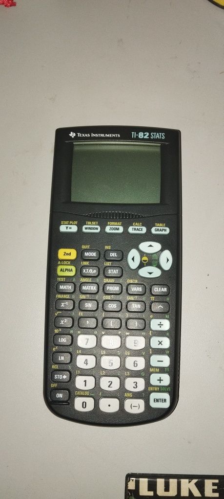 Calculadora Texas Ti-82 stats