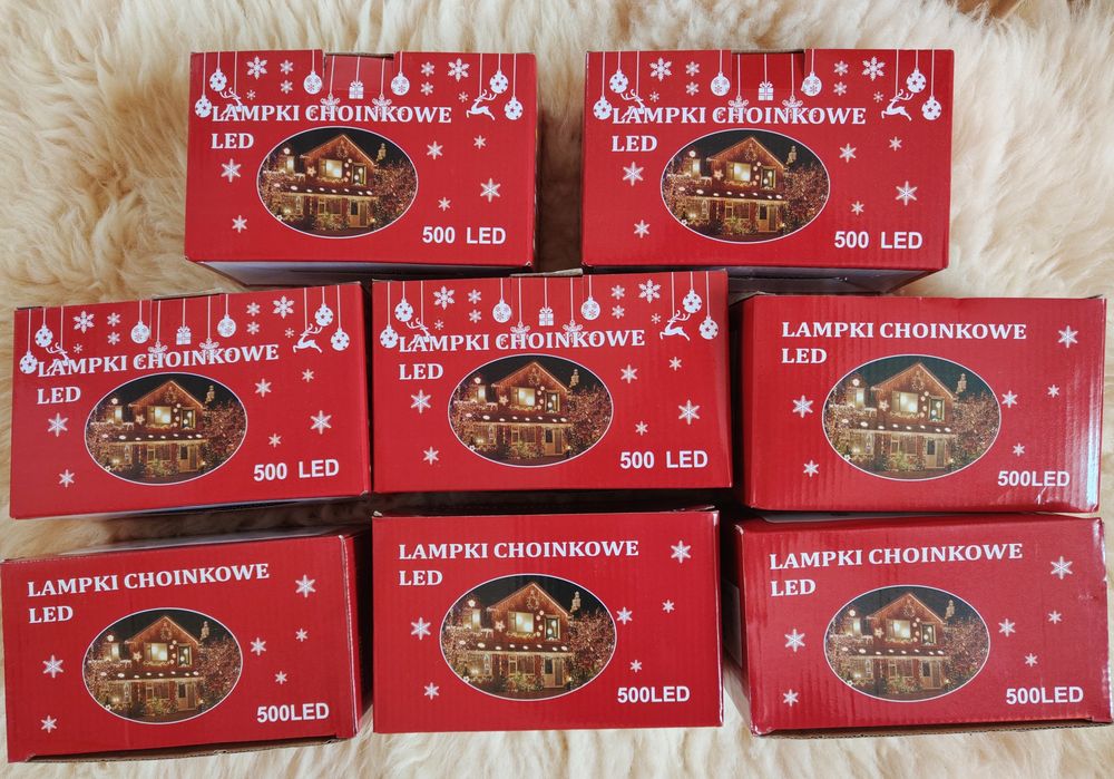 Lampki choinkowe 500 LED