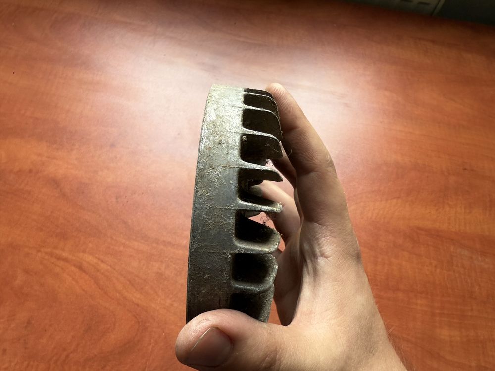 Wiatrak wentylator aluminiowy Simson Schwalbe KR SR4 org DDR wysyłka