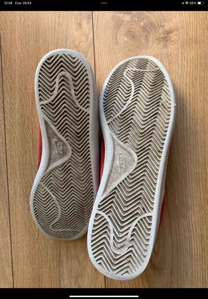Pomarańczowe buty nike męskie