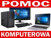 Szybkie i tanie naprawy komputerów PC laptopów instalacja Windows 10