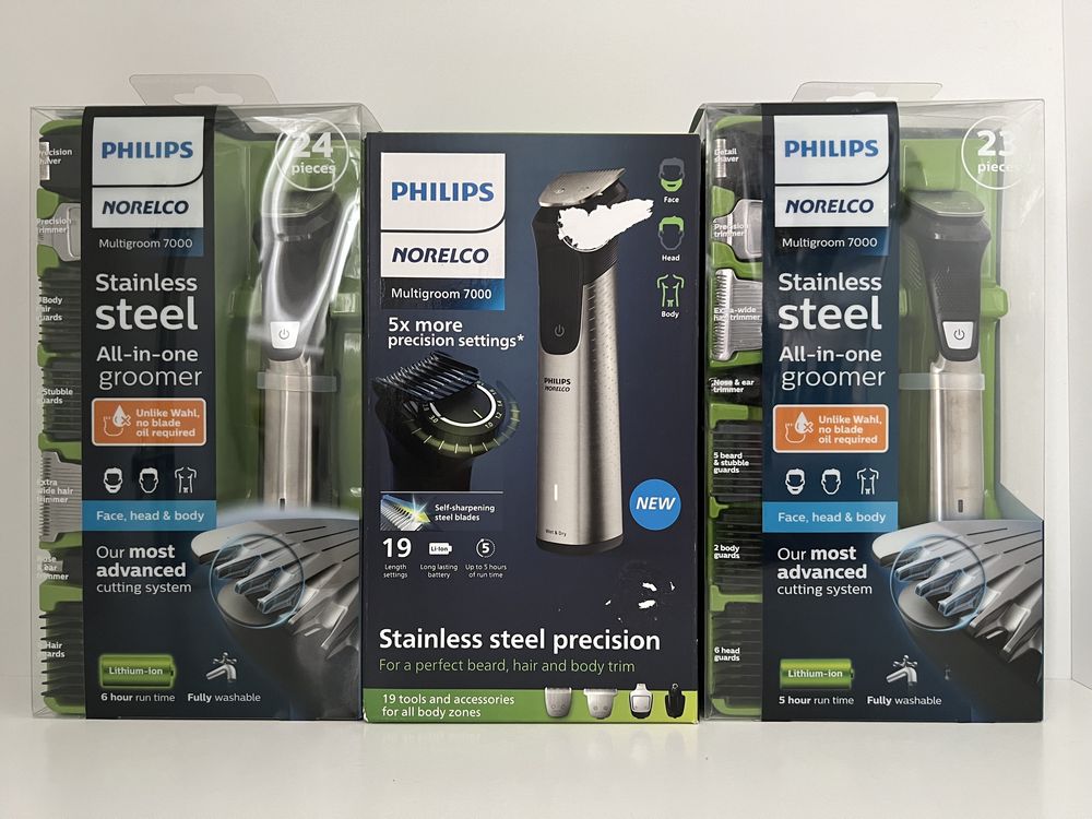 Тример PHILIPS Multigroom Series 7000 MG7910/49 MG7750/49 MG7750/59