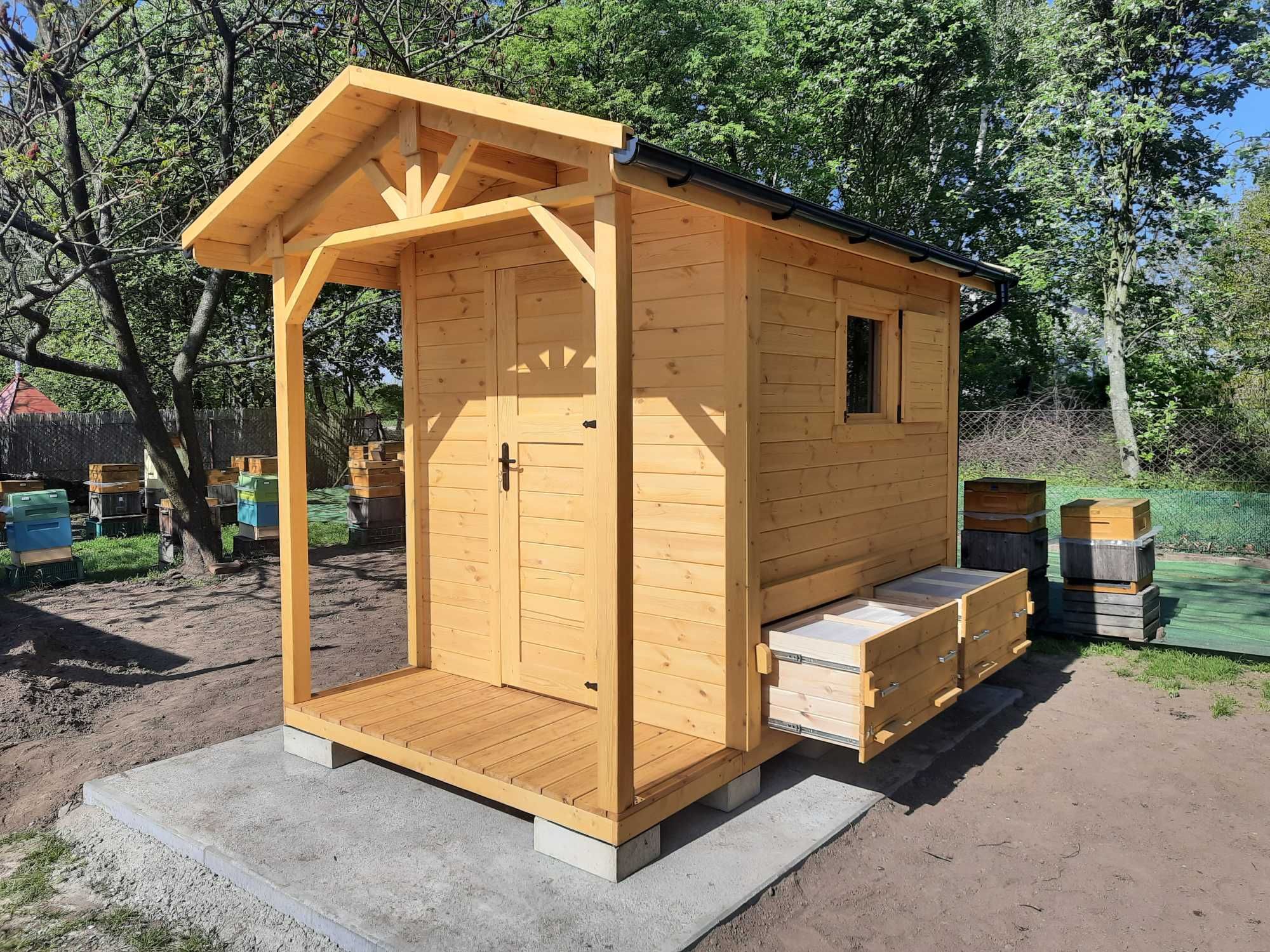 Domek do apiterapii ocieplenie 10cm uloterapia api domek apidomček