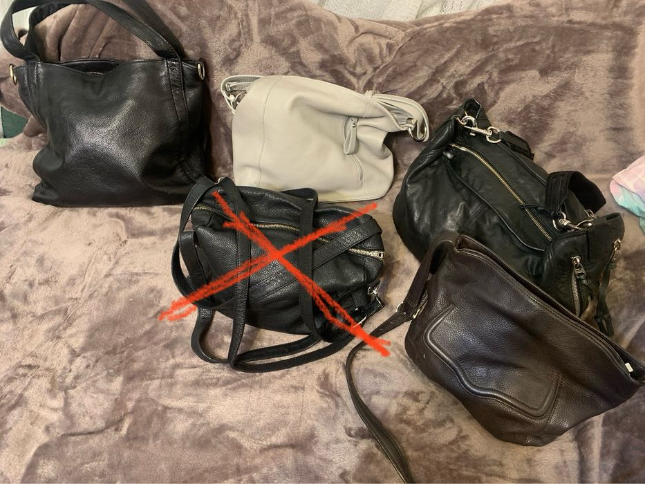 Шкіряні сумки, є фірмові