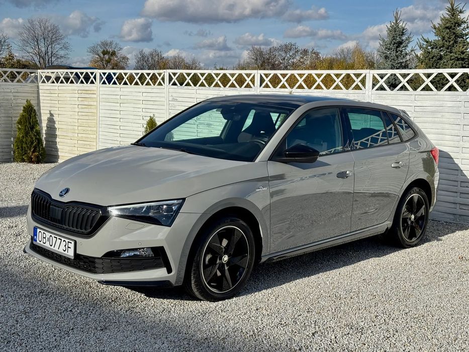 Skoda Scala 2022, 1.0 TSI, 110KM, Monte Carlo, Matrix, Pełne Wyposażenie, Jak NOWA