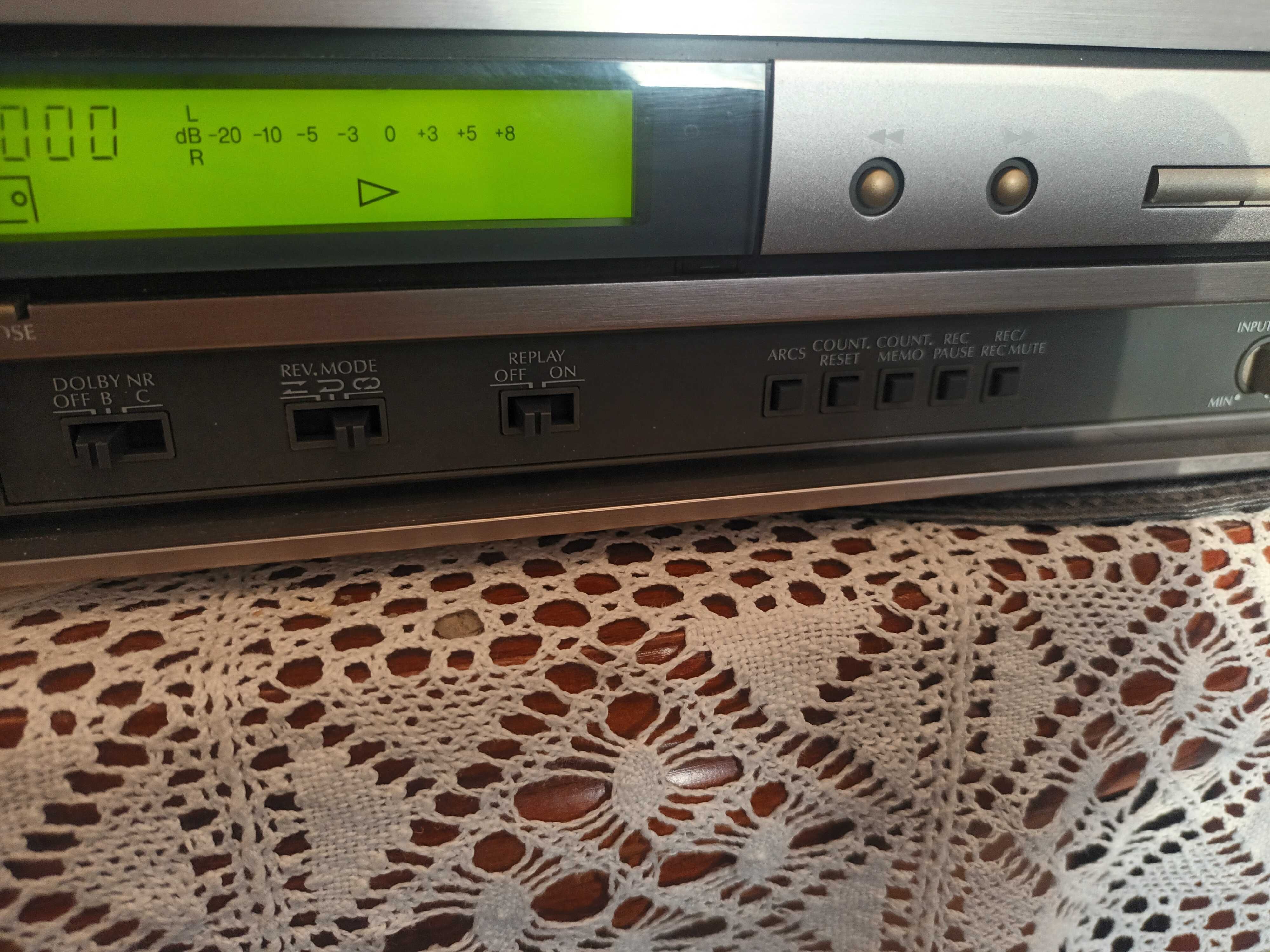 Denon DRA - 35 + Denon DR 210  Zestaw sprawny