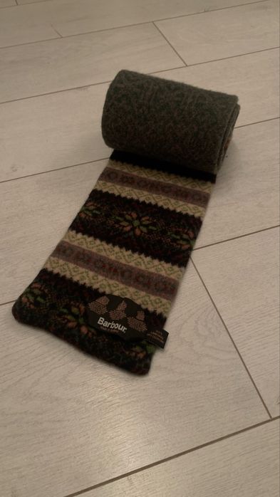 Шарф Barbour 100% вовна