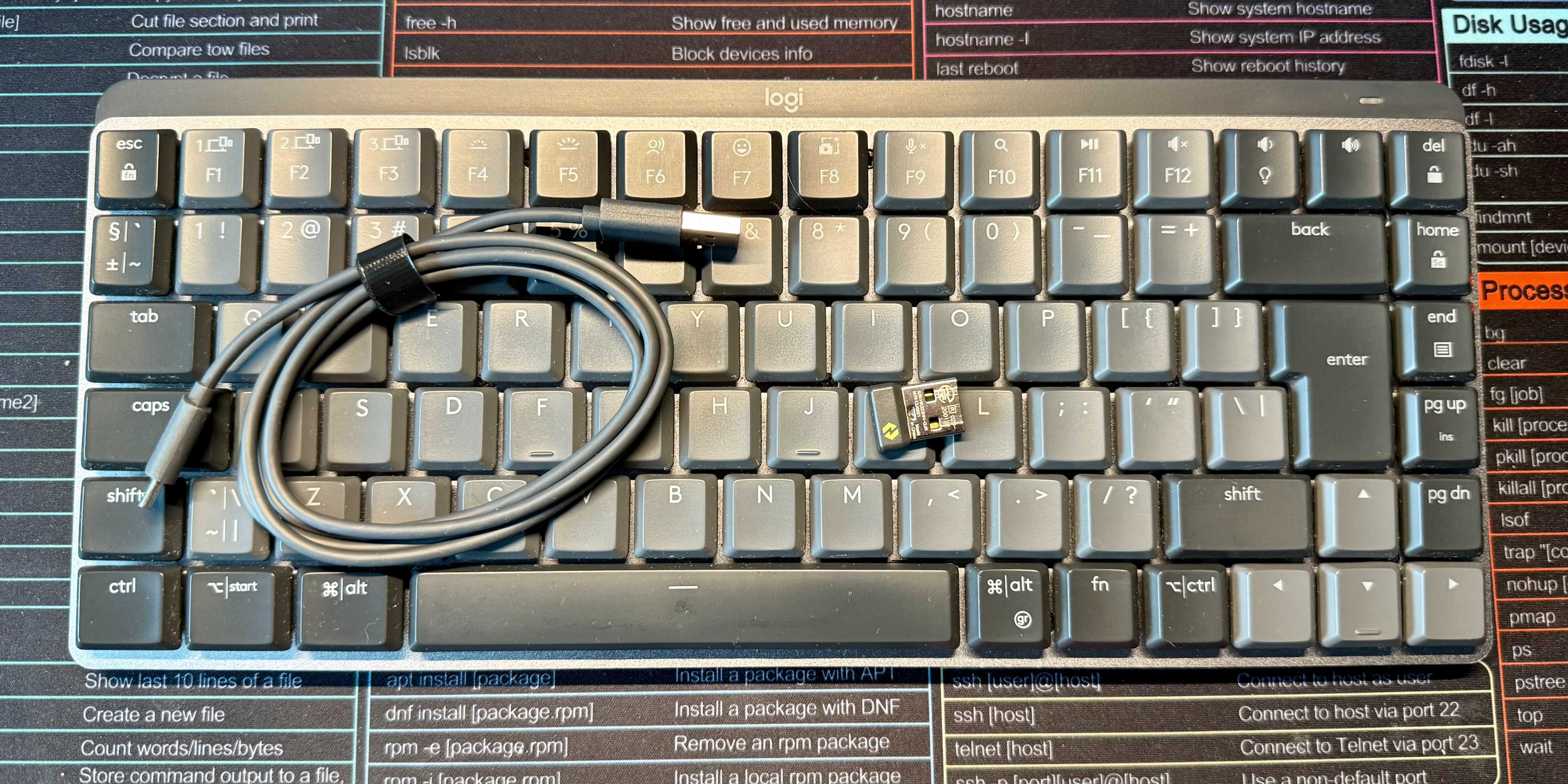 Klawiatura mechaniczna Logitech Mechanical Mini + odbiornik Logi Bolt