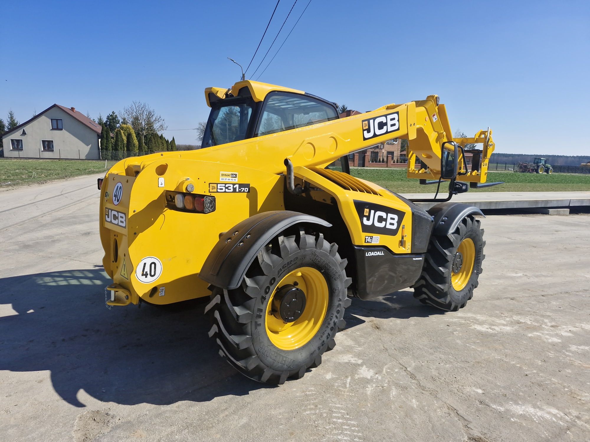 Jcb 531-70 /2018r merlo bobcat john claas kramer ładowarka Teleskopowa