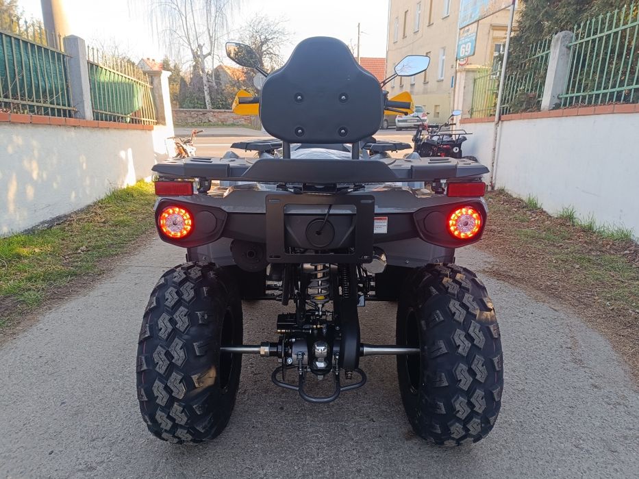 Nowy DUŻY QUAD Barton DISCOVER 200 Homologacja Mocny Wyciągarka RATY