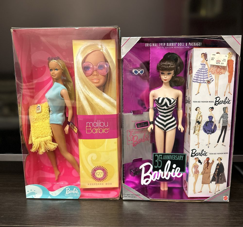 Барбі колекційна лялька 90х Barbie Reproduction Original