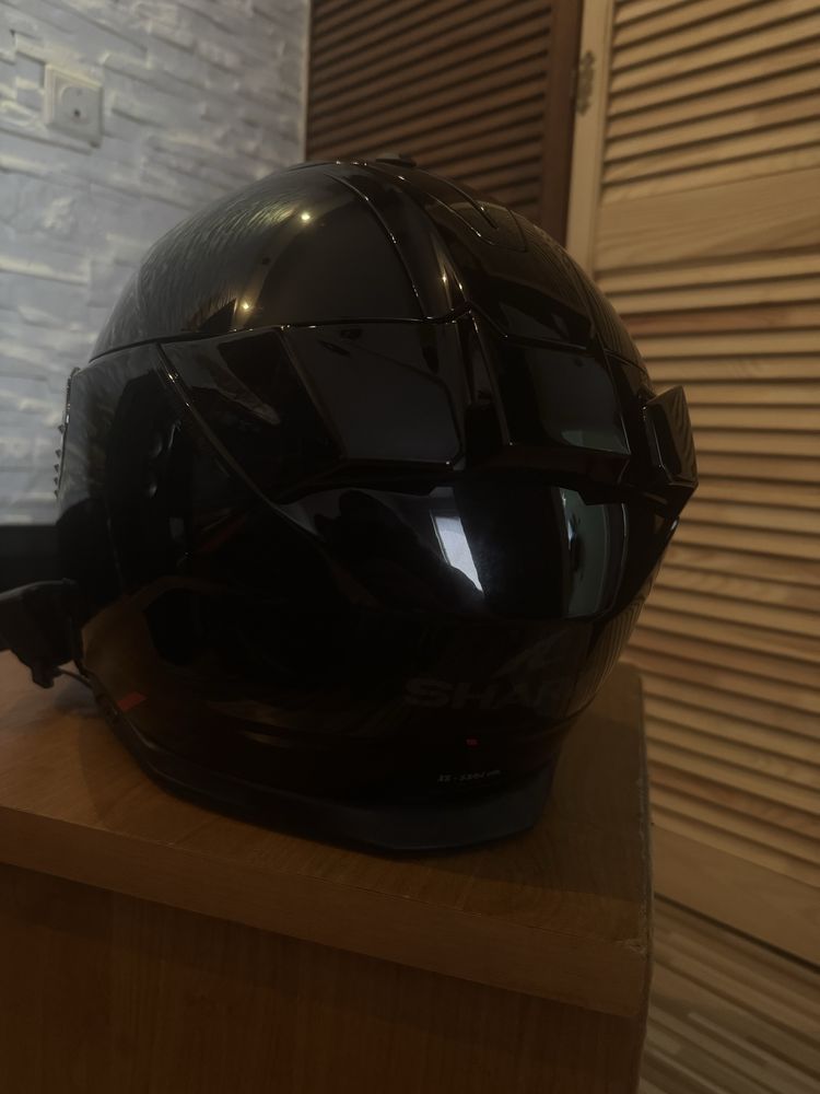 Kask motocyklowy SHARK XS + interkom