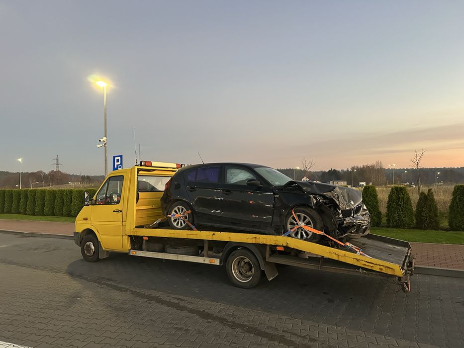 VW LT35 2.5Tdi Blizniak Max Autolaweta Wciagarka Platforma Pneumatyka