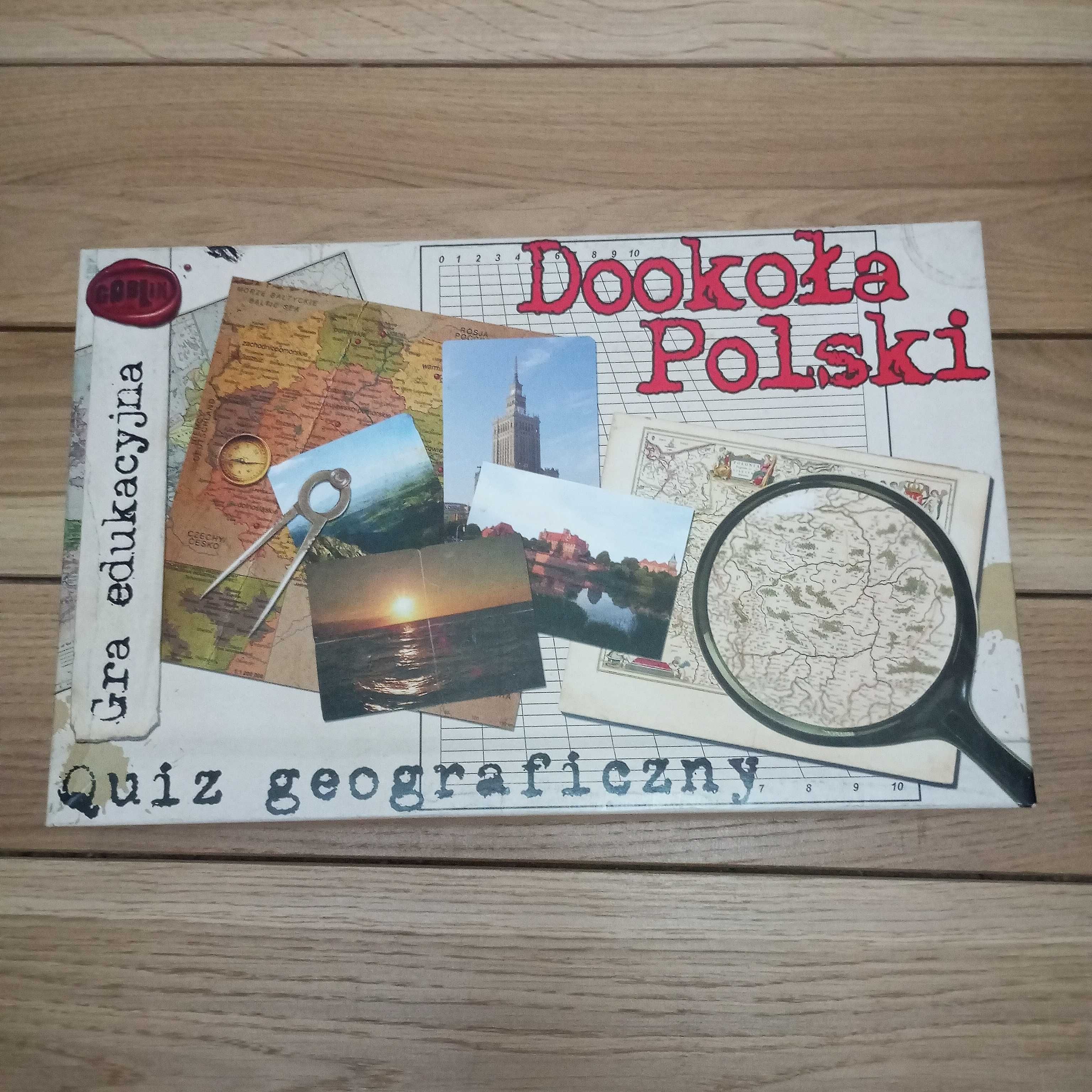 Gra edukacyjna Quiz geograficzny Dookoła Polski Goblin