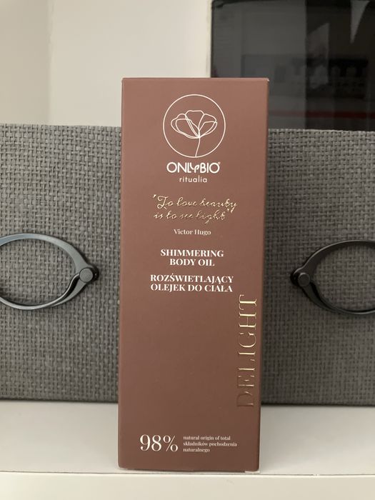 Olejek rozświetlający do ciała onlybio