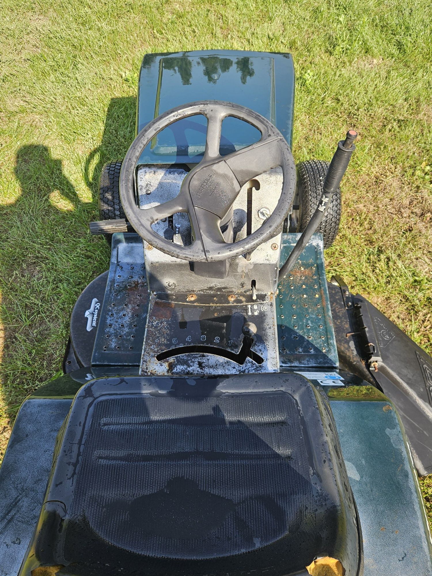 Traktorek kosiarka Craftsman + pług do odsniezania